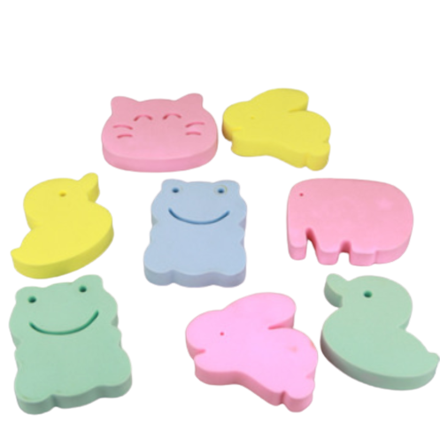 animal shape Wash face powder puff sponge puff deep cleaning facial makeup tool